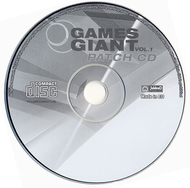 Media for 15 Giant Games Vol.1 (Windows): Patches disc