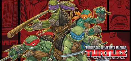 Front Cover for Teenage Mutant Ninja Turtles: Mutants in Manhattan (Windows) (Steam release)