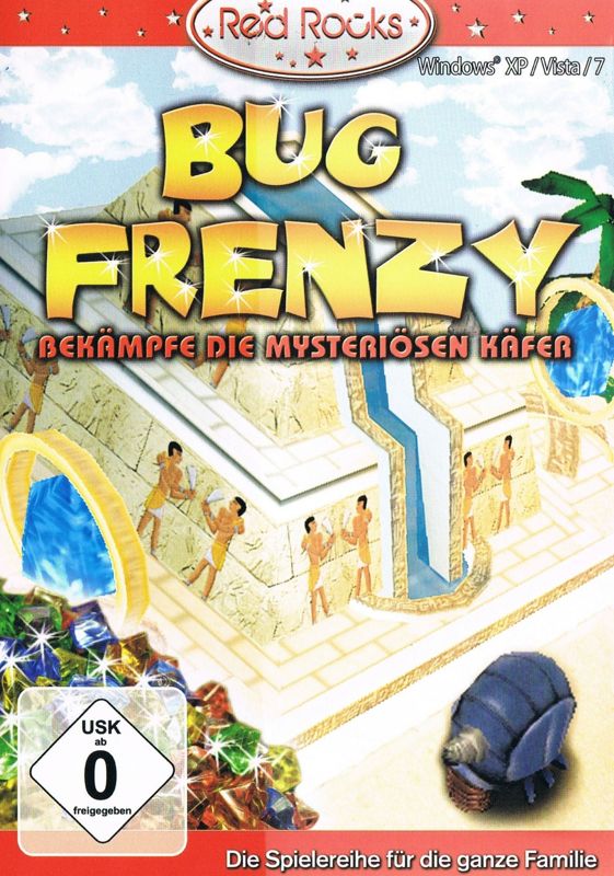 Front Cover for Bug Frenzy: Bekämpfe die mysteriösen Käfer (Windows) (Red Rocks release)
