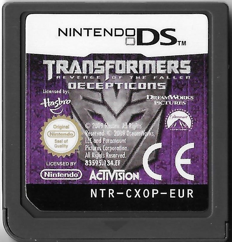 Media for Transformers: Revenge of the Fallen - Decepticons (Nintendo DS)