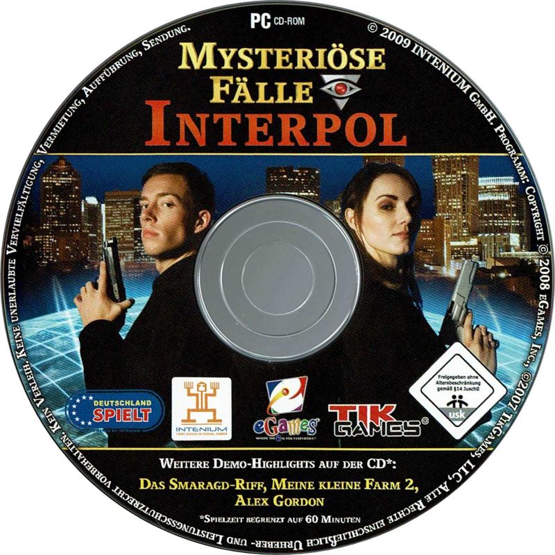 Media for Interpol: The Trail of Dr. Chaos (Windows)