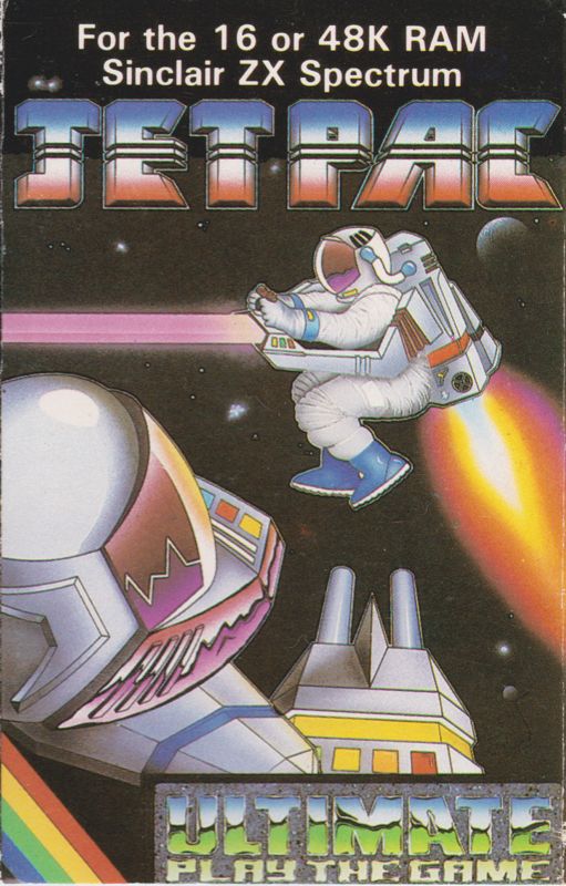 Front Cover for Jetpac (ZX Spectrum)