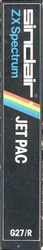 Spine/Sides for Jetpac (ZX Spectrum) (ZX Interface 2 Cartridge)