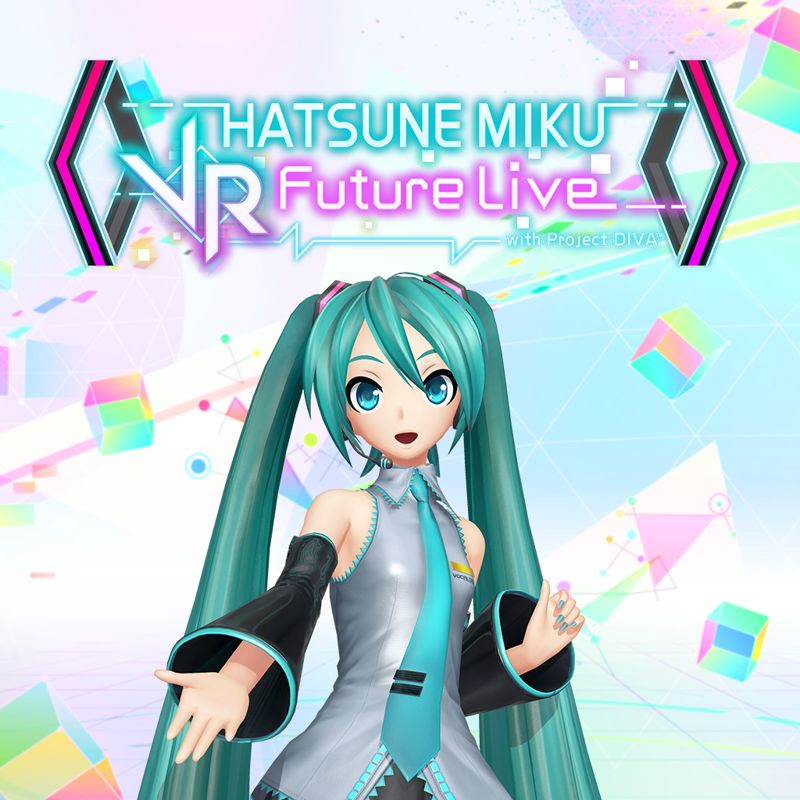 Front Cover for Hatsune Miku: VR Future Live (PlayStation 4) (download release)