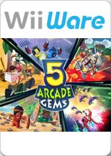 Front Cover for 5 Arcade Gems (Wii) (download release)