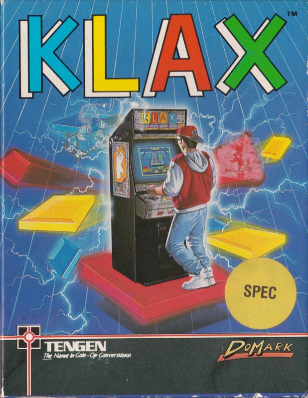 Front Cover for Klax (ZX Spectrum)
