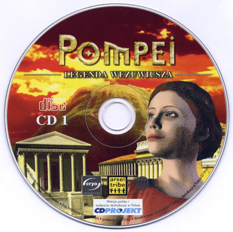 Media for TimeScape: Journey to Pompeii (Windows): Disc 1