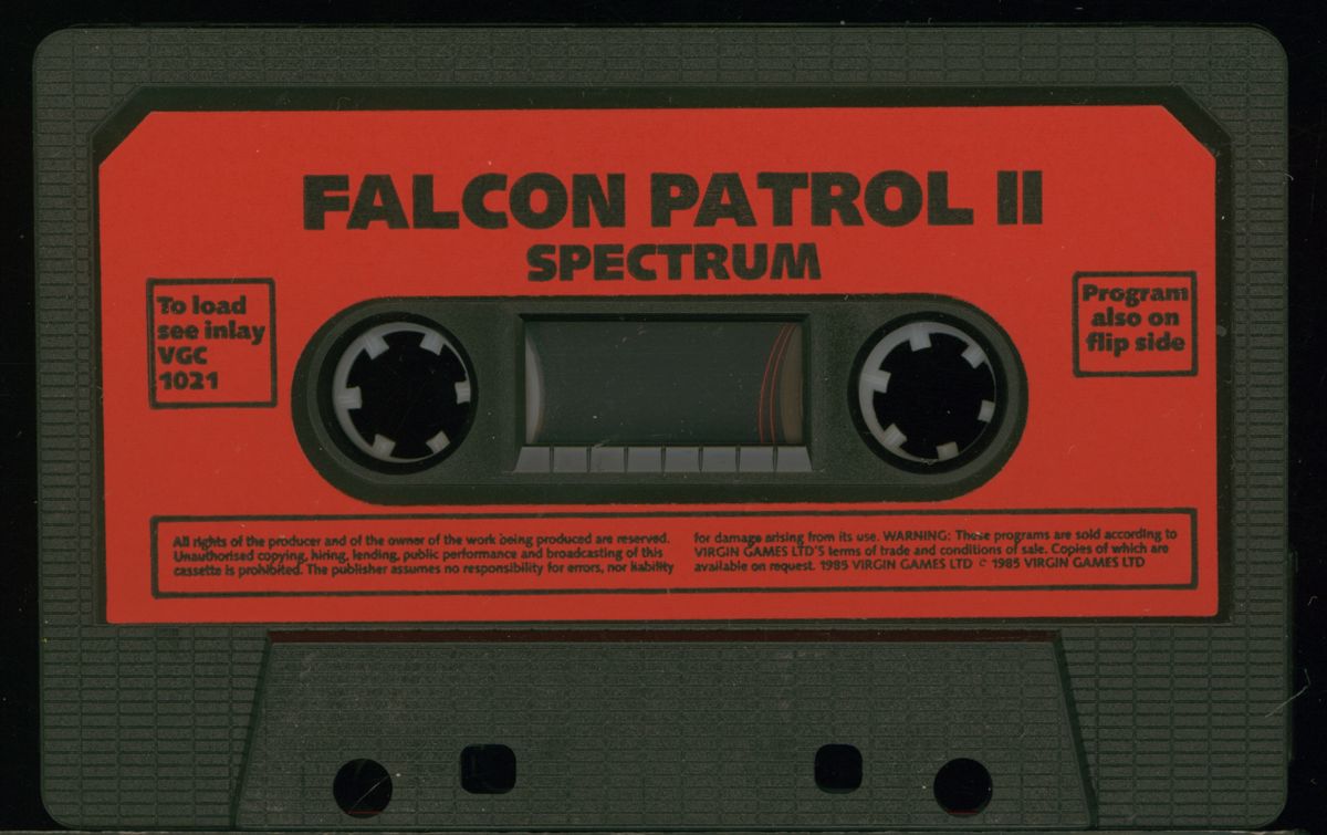 Media for Falcon Patrol II (ZX Spectrum)