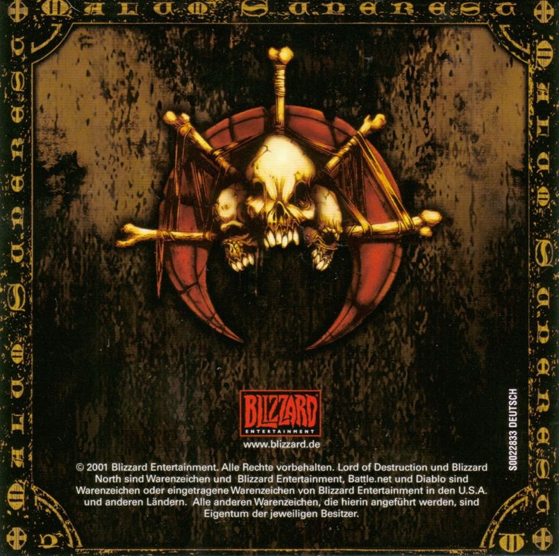 Other for Diablo: Battle Chest (Macintosh and Windows): Diablo II: Lord of Destruction - Jewel Case - Front Inlay