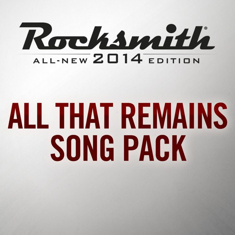 Front Cover for Rocksmith: All-new 2014 Edition - All That Remains Song Pack (PlayStation 3 and PlayStation 4) (download release)
