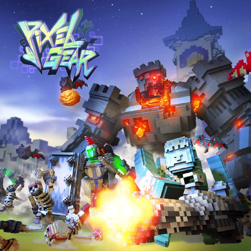 Front Cover for Pixel Gear (PlayStation 4) (download release)