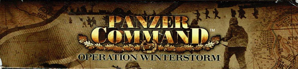 Spine/Sides for Panzer Command: Operation Winter Storm (Windows): Top