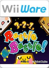 Front Cover for 3-2-1, Rattle Battle! (Wii) (download release)