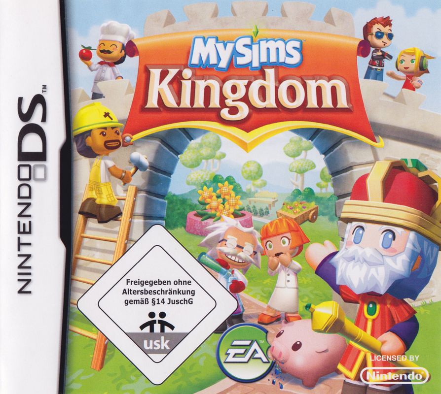 MySims: Kingdom cover or packaging material - MobyGames