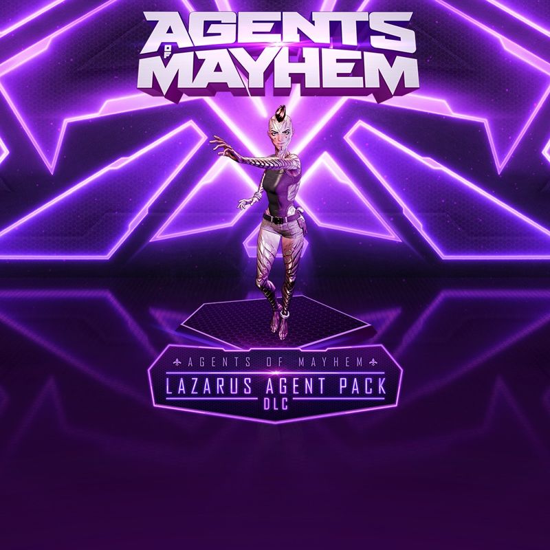 Front Cover for Agents of Mayhem: Lazarus Agent Pack DLC (PlayStation 4) (download release)