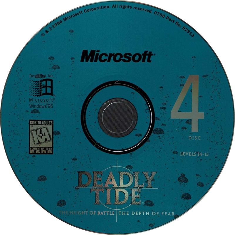 Media for Deadly Tide (Windows): Disc 4