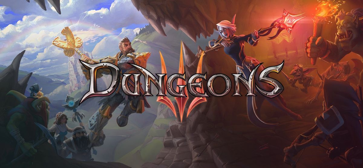 Front Cover for Dungeons III (Linux and Macintosh and Windows) (GOG.com release)