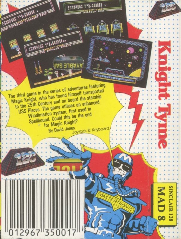 Full Cover for Knight Tyme (ZX Spectrum) (128k version)
