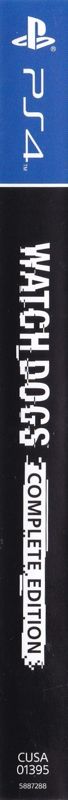 Spine/Sides for Watch_Dogs: Complete Edition (PlayStation 4)