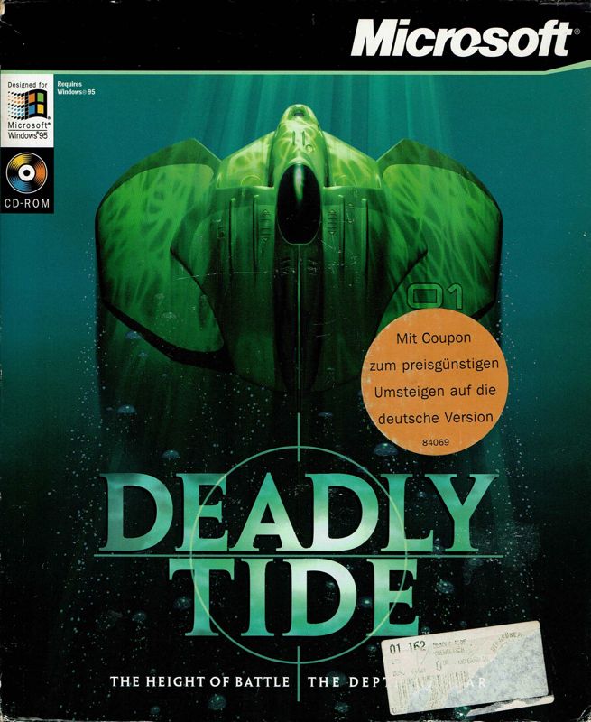 Front Cover for Deadly Tide (Windows)