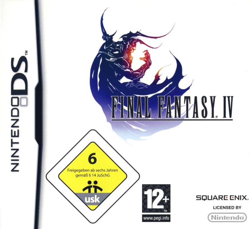 Front Cover for Final Fantasy IV (Nintendo DS)
