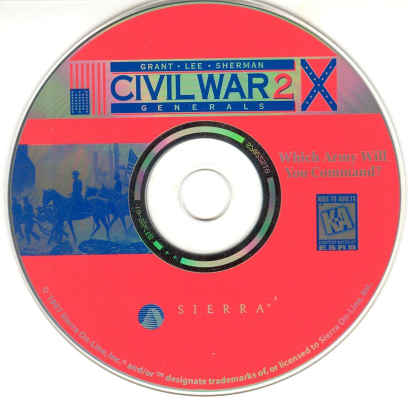 Media for Grant - Lee - Sherman: Civil War 2: Generals (Windows and Windows 3.x)