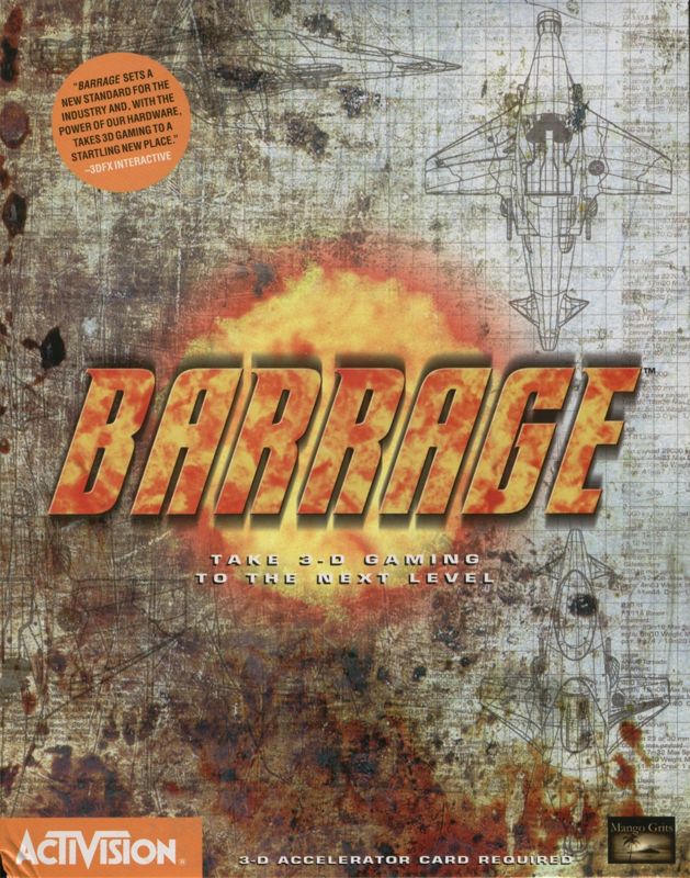 Front Cover for Barrage (Windows)