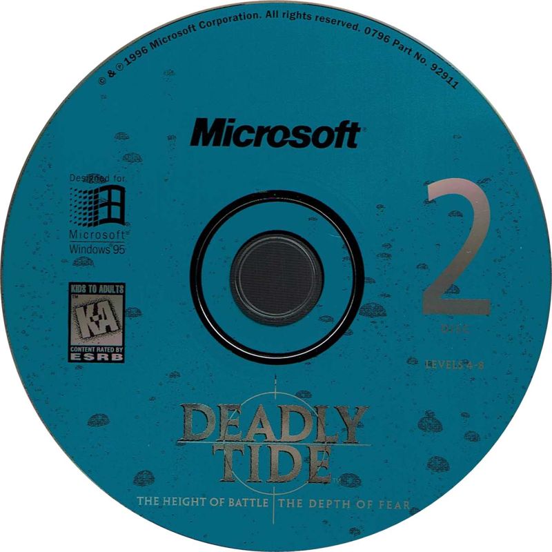 Media for Deadly Tide (Windows): Disc 2