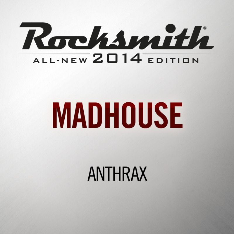 Front Cover for Rocksmith: All-new 2014 Edition - Anthrax: Madhouse (PlayStation 3 and PlayStation 4) (download release)