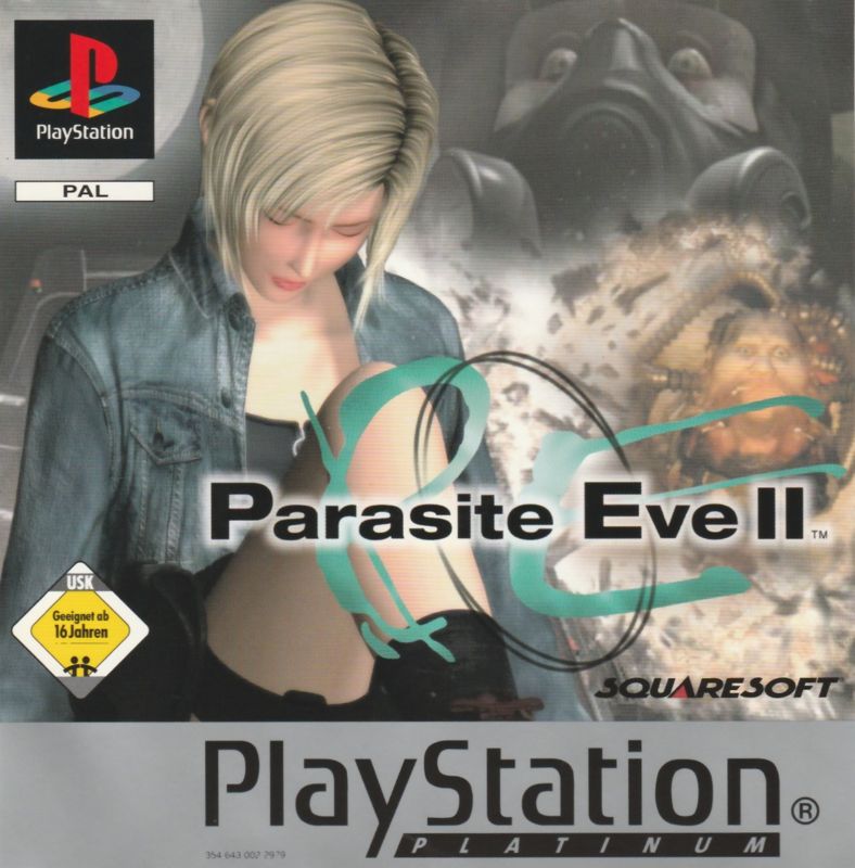 Front Cover for Parasite Eve II (PlayStation) (Platinum release)