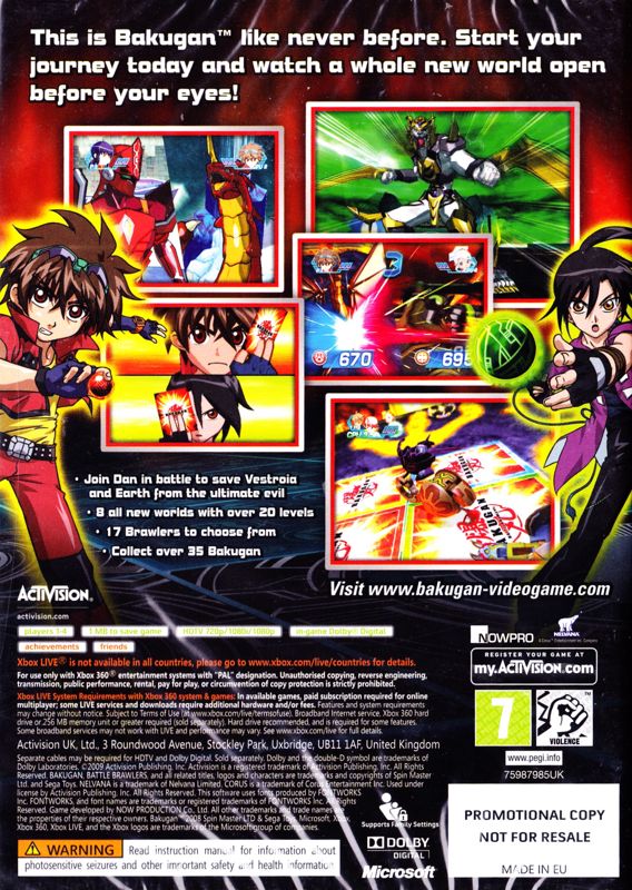 Bakugan - Xbox 360