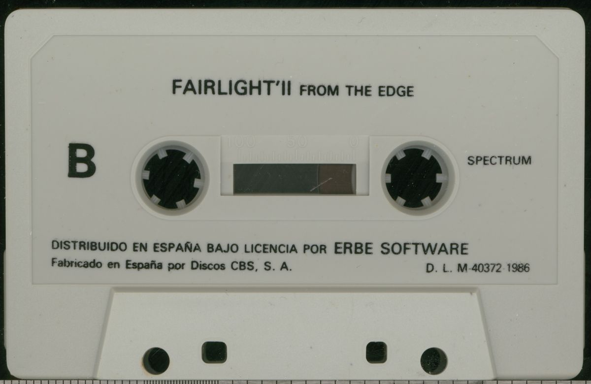 Media for Fairlight II (ZX Spectrum)