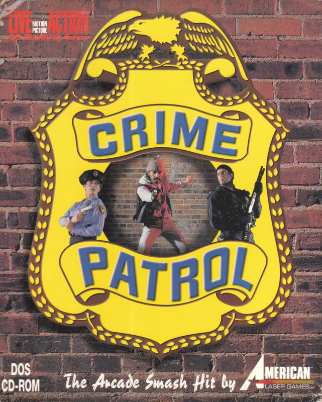 Front Cover for Crime Patrol (DOS)
