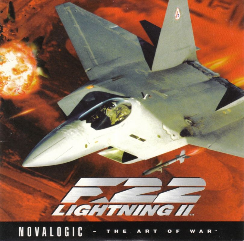 Other for F-22 Lightning II (DOS): CD Cardboard Sleeve - Front