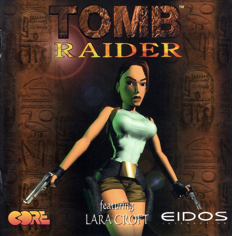 Manual for Tomb Raider (DOS): Jewel Case - Front