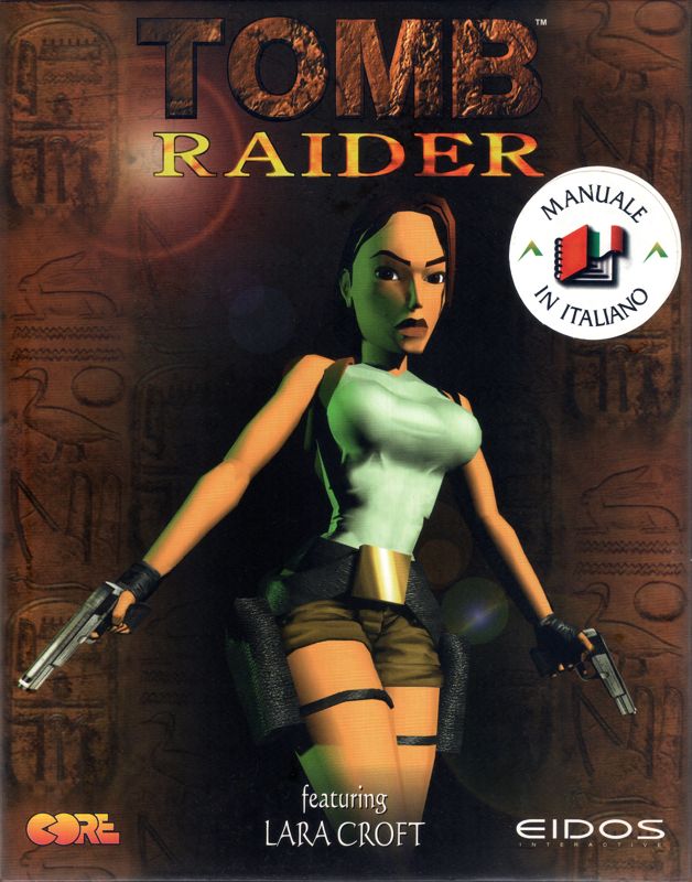 Front Cover for Tomb Raider (DOS)