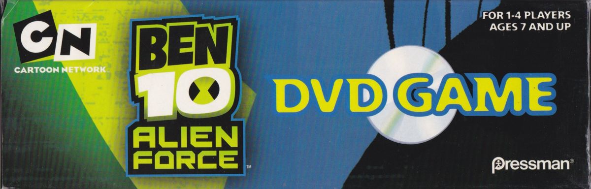 Spine/Sides for Ben 10: Alien Force - DVD Game (DVD Player): Tray: Bottom