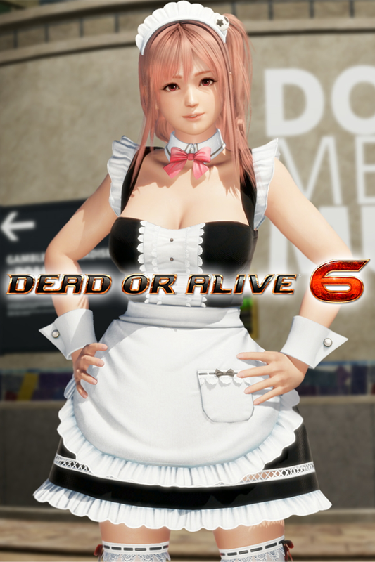 Front Cover for Dead or Alive 6: Maid Costume - Honoka (Xbox One) (download release)
