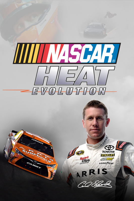 Front Cover for NASCAR Heat Evolution (Xbox One) (download release): 2nd version