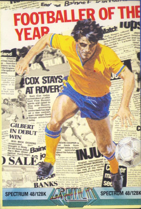 Front Cover for Footballer of the Year (ZX Spectrum)