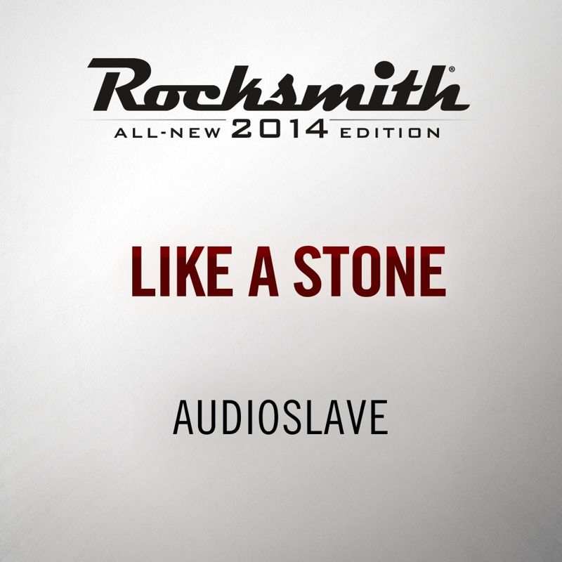 Front Cover for Rocksmith: All-new 2014 Edition - Audioslave: Like a Stone (PlayStation 3 and PlayStation 4) (download release)
