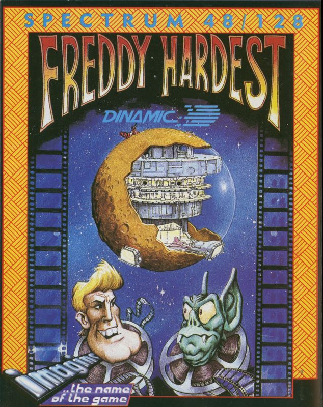 Front Cover for Freddy Hardest (ZX Spectrum)