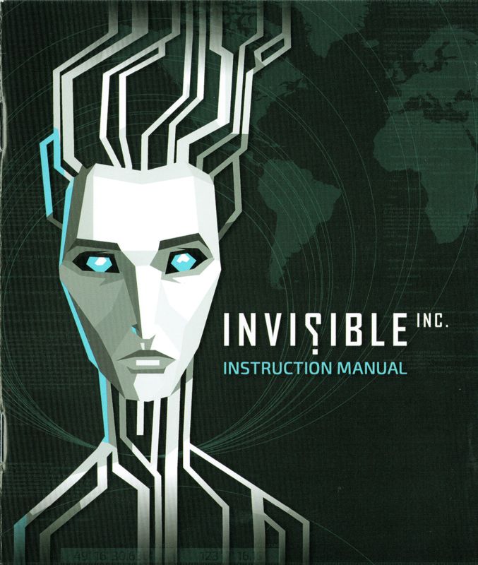 Manual for Invisible, Inc. (Limited Edition) (Linux and Macintosh and Windows): Front