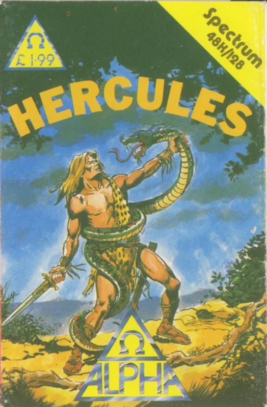 Front Cover for Hercules (ZX Spectrum)