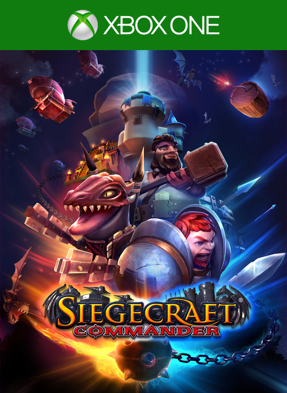Front Cover for Siegecraft Commander (Xbox One) (download release): 1st version