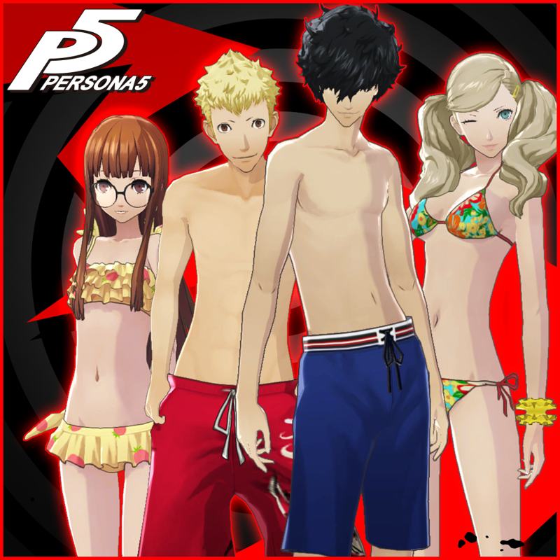 Front Cover for Persona 5: Swimsuit Set (PlayStation 3 and PlayStation 4) (download release)