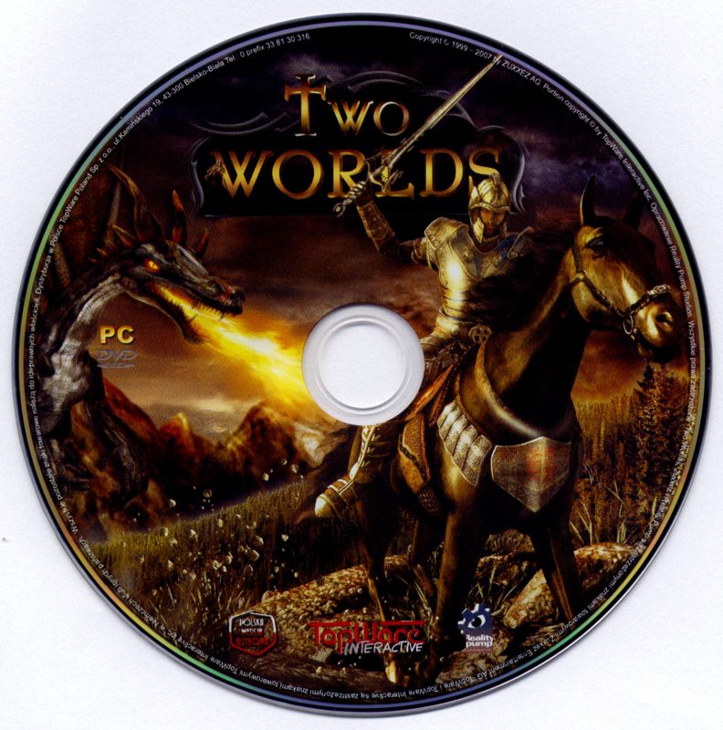 Media for Two Worlds (Royal Edition) (Windows): Game Disc
