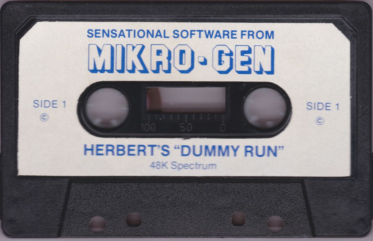 Media for Herbert's Dummy Run (ZX Spectrum)