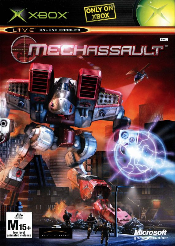 Front Cover for MechAssault (Xbox)