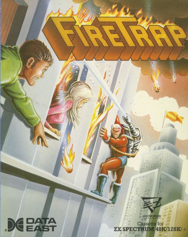 Front Cover for FireTrap (ZX Spectrum)